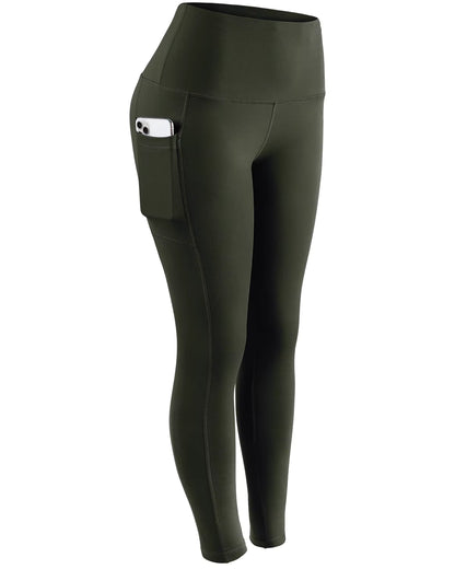 Pockets Fitness High Waist Gym Leggings Women Autumn Skinny Stretch Athletic Leggings Women Running Outdoors Pockets Pants