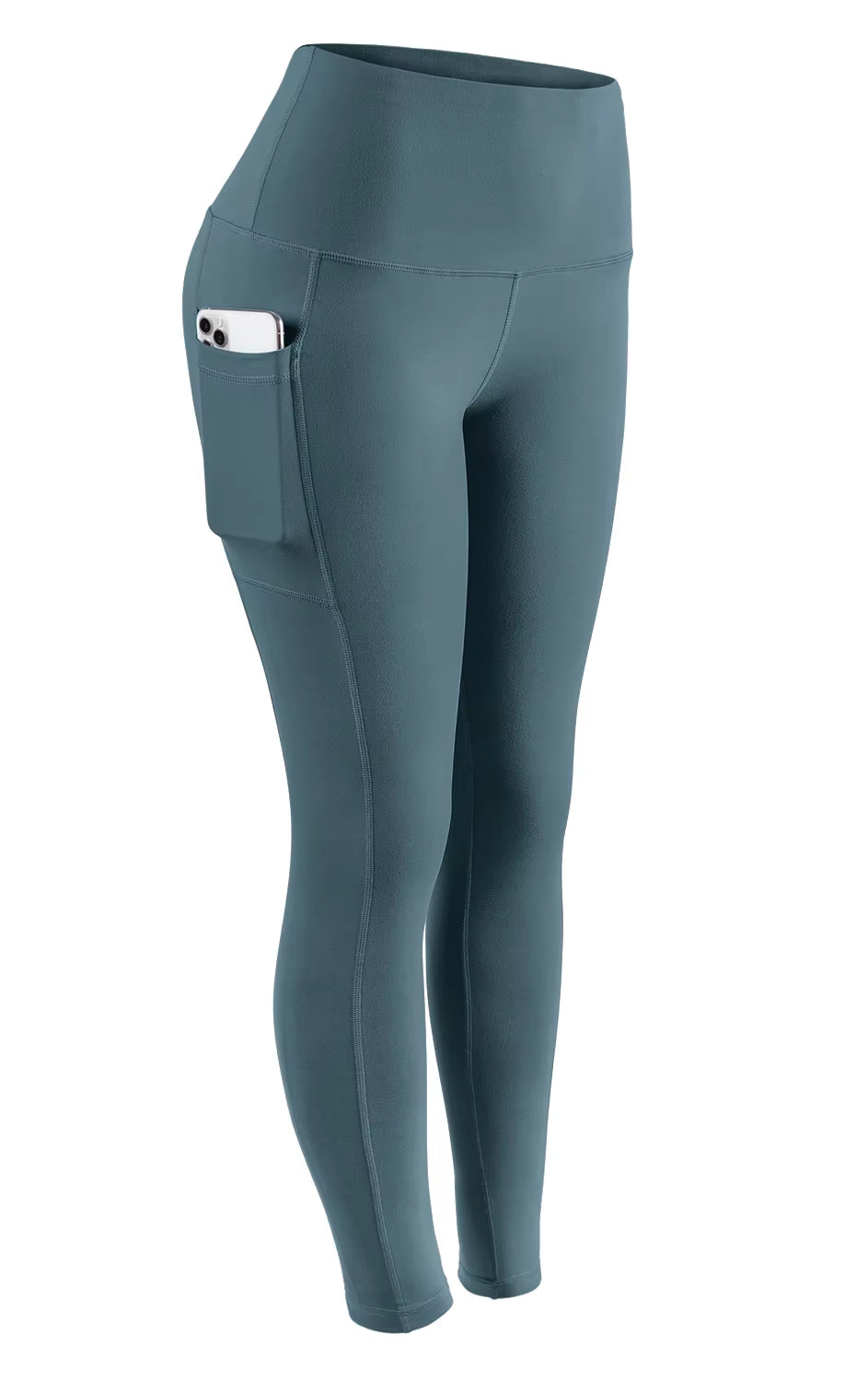 Pockets Fitness High Waist Gym Leggings Women Autumn Skinny Stretch Athletic Leggings Women Running Outdoors Pockets Pants