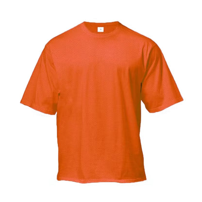 Oversized Loose Men'S Running Sport T-Shirt Gym Bodybuilding Fitness Training Clothing Summer Mesh Short Sleeves Quick Dry Shirt