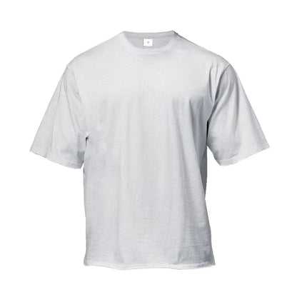 Oversized Loose Men'S Running Sport T-Shirt Gym Bodybuilding Fitness Training Clothing Summer Mesh Short Sleeves Quick Dry Shirt